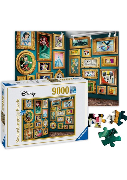 Yapboz 14973 - Müzesi - 9000 Parça Yapboz, 14 Yaşından Büyük Yapboz, Büyük Parça Sayılı Dev Bulmaca modelleri