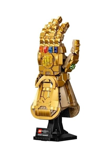 Sonsuzluk Eldiveni 76191 - Yetişkinler Için Yılbaşı Hediyesi Fikri, Sonsuzluk Taşları ve Açıklama Tableti Içeren Sağlam Standa Sahip Yaratıcı Koleksiyonluk Model Yapım Seti (590 Parça) modelleri