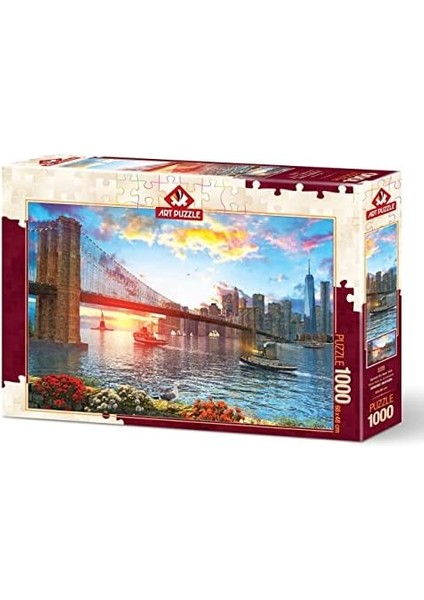 New York'ta Günbatımı 1000 Parça Puzzle fiyatları