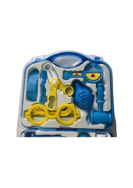 Çantalı Renkli Doktor Seti - Oyuncak Doktor Seti BAMBMNM814