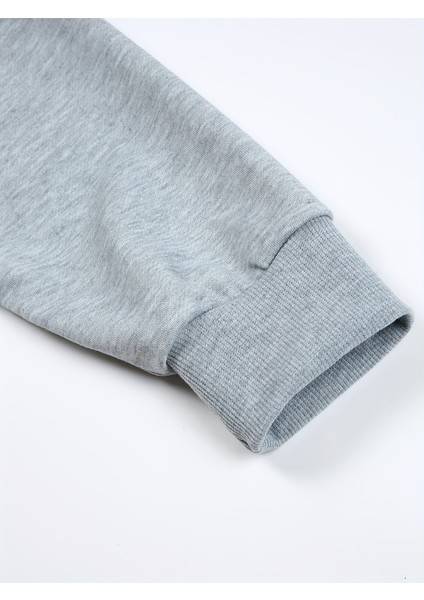 Unisex Geyik Baskılı Oversize Sweatshirt - Günlük Kombin - Sokak Stili modelleri