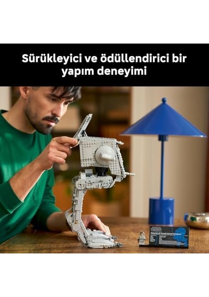 At-St Walker 75417 - Film Tutkunları Yetişkinler Için Koleksiyonluk Detaylı Model Yapım Seti, Sergilemelik Hediye Fikri ve Dekoratif Parça (1513 Parça) fiyatları