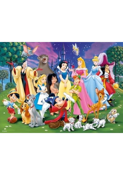 200 Parça W. Karakterleri Puzzle modelleri