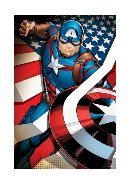 3D - America - 300 Parça Puzzle - Metal Kutu