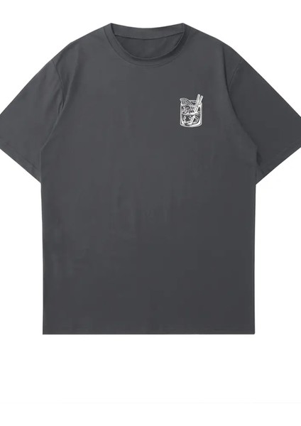 Negroni Sırt Baskılı Oversize T-Shirt modelleri