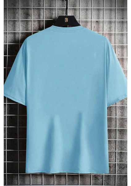 Causage Baskılı Erkek Oversize T-Shirt modelleri