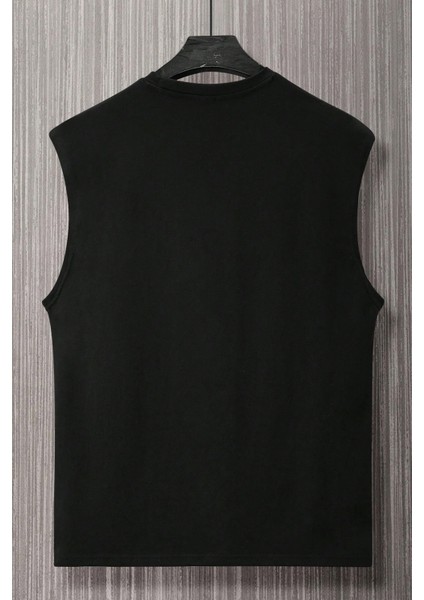 California 91 Baskılı Erkek Oversize Kolsuz T-Shirt fiyatları