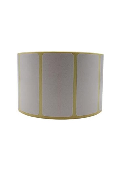 Hazır Al Hızlı Al Kuşe Etiket 60MM x 30MM Ruloda 1000 Adet 40MM Çapında Baskısız Barkod Yazıcı Etiketi modelleri