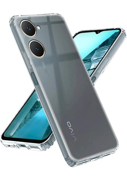 Buğz Newface Vivo Y18 Kılıf Lüx Şeffaf Silikon