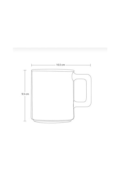 6'lı Kulplu Bardak 250 cc Kupa Çay Kahve Bardağı 858596969685AYBABASTORE