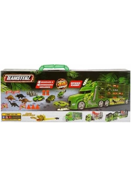 Teamsterz Dino Transporter 4 Araçlı ve 4 Dinozorlu Oyun Seti fiyatları