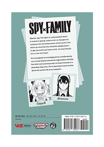Spy X, Vol. 8: Volume 8 fiyatları