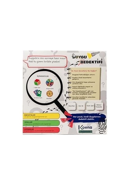Duygu Dedektifi 3-6 Yaş