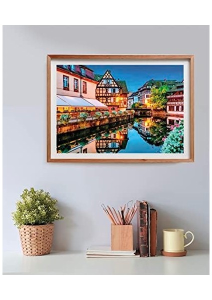 35147 - Strasbourg Old Town - 500 Parça - Yetişkinler Için Yapboz, Italya'da Üretilmiştir, Çok Renkli fiyatları