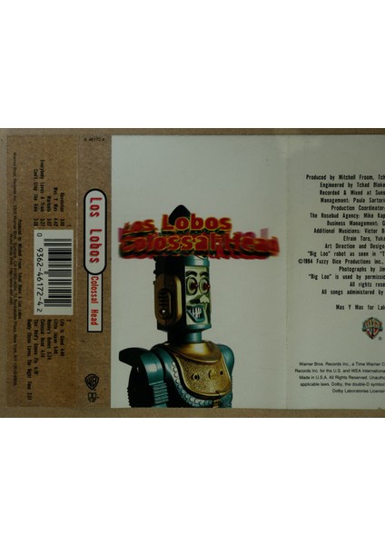 Los Lobos – Colossal Head Kaset