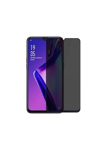 Oppo A5 / A9 2020 Uyumlu Gizlilik Hayalet Ekran Koruyucu - Tam Kaplayan Tamperli Cam, Darbe Dayanıklı, Parmak Izi Önleyici modelleri