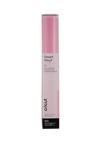 2008639 Smart Vinil Geçici 33X91CM 1 Sayfa Açık Pembe