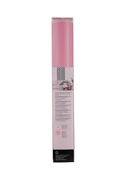 2008639 Smart Vinil Geçici 33X91CM 1 Sayfa Açık Pembe fiyatları