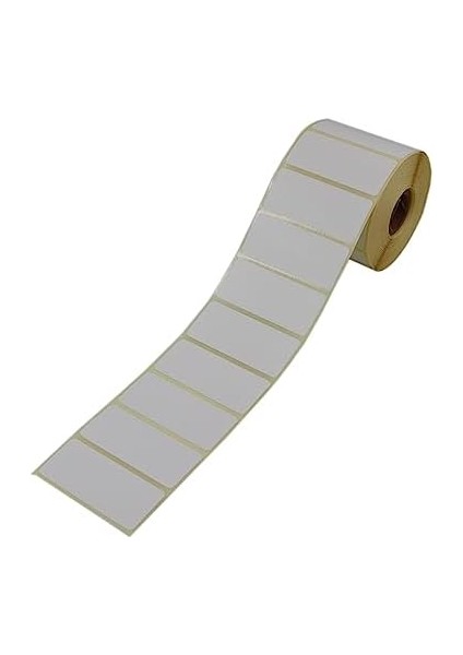Hazır Al Hızlı Al Lamine Termal Etiket 70MM x 30MM Ruloda 1000 Adet 40MM Çapında Direk Termal Transfer Etiketi fiyatları