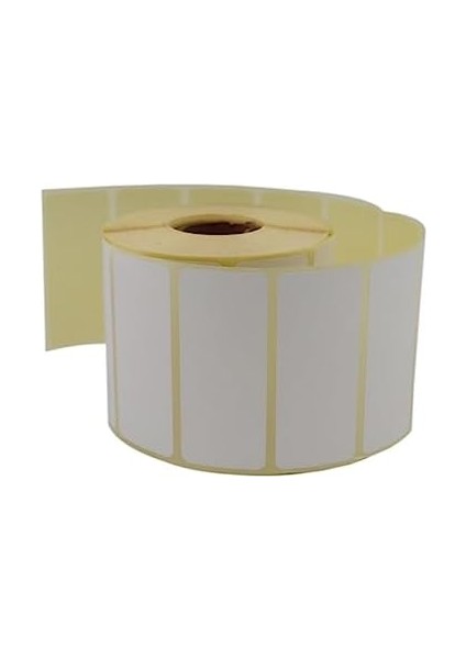 Hazır Al Hızlı Al Lamine Termal Etiket 70MM x 30MM Ruloda 1000 Adet 40MM Çapında Direk Termal Transfer Etiketi modelleri