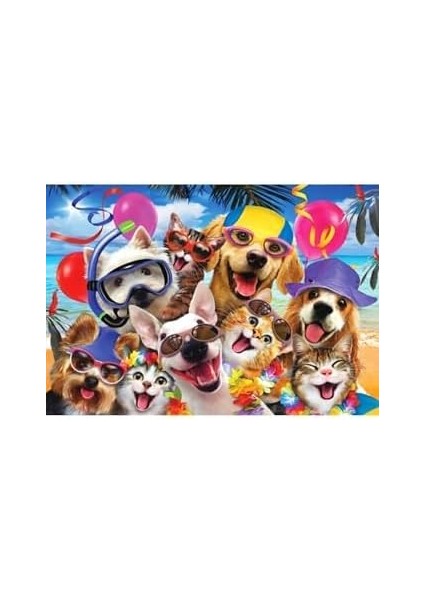 Puzzle - Plaj Selfisi / 260 Parça Puzzle, #3318 modelleri