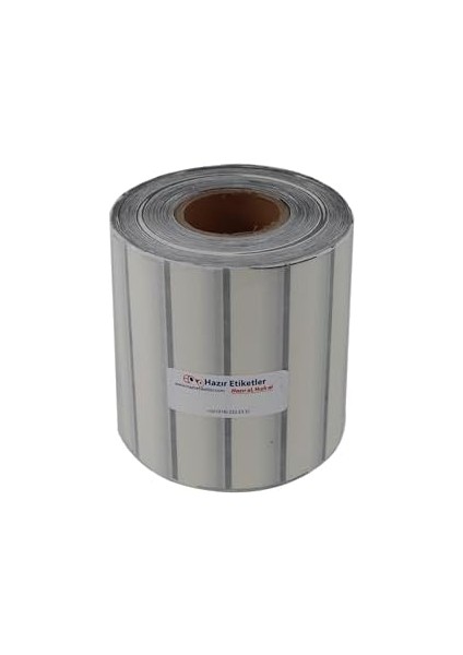 Hazır Al Hızlı Al Pp Şeffaf Kutu Kapatma Etiketi Rulo Etiket, 100MM x 20MM Çap 900 Adet, Yuvarlak Transparan