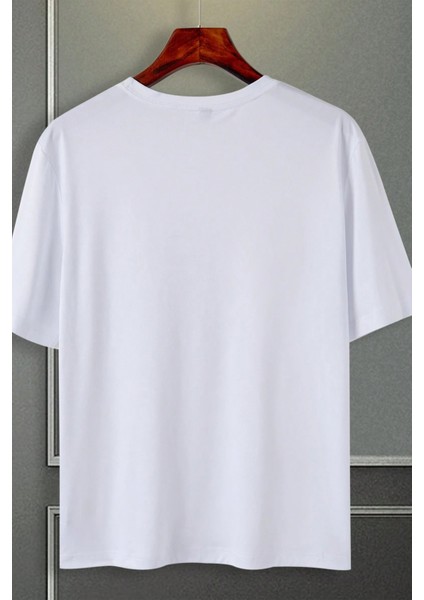 Kutu Kafa Baskılı Oversize T-Shirt fiyatları