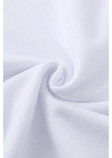 Geometrik Üçgen Baskılı Oversize T-Shirt modelleri