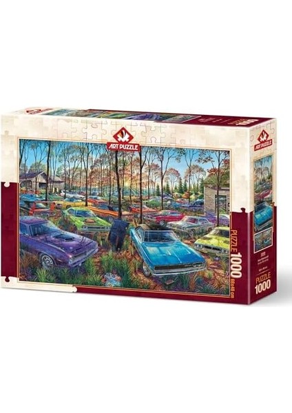 Araba Mezarlığı 1000 Parça Puzzle