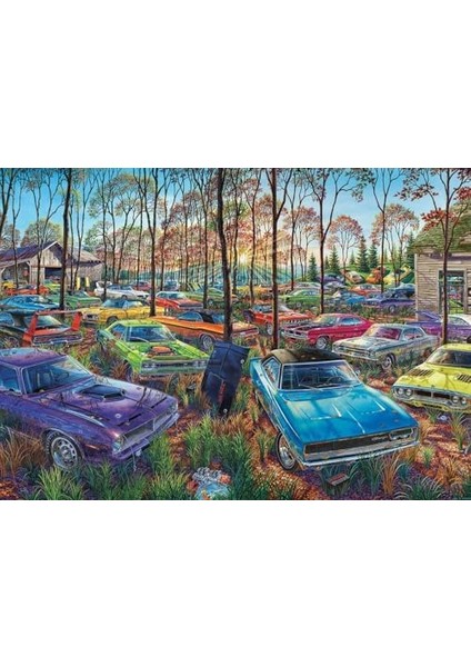 Araba Mezarlığı 1000 Parça Puzzle fiyatları