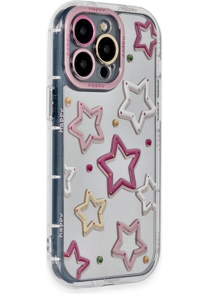 Buğz Newface Iphone 14 Pro Max Kılıf Reflexion Desenli Kapak - Desen 3