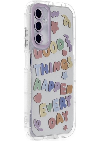 Buğz Newface Samsung Galaxy A15 4g Kılıf Reflexion Desenli Kapak - Desen 7