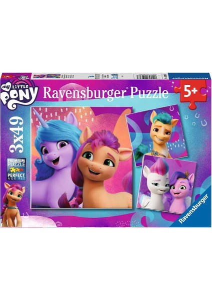 52363 My Çocuk Puzzle, 3X49 Parça, Çok Renkli modelleri