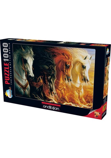 Puzzle - Mahşerin Dört Atı / 1000 Parça, #3116 modelleri
