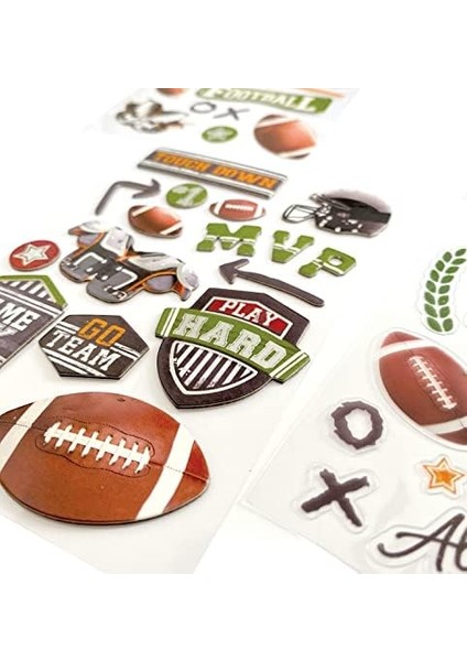 Productions Çıkartma Çeşitleri Paketi, Futbol, 3'lü Paket, 3 Parça fiyatları