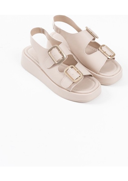 Shery Bej Cilt Sandalet fiyatları