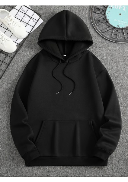 Erkek Kapüşonlu Blanca Sırt Baskılı Oversize Hoodie - Sokak Stili - Günlük Kombin indirimleri