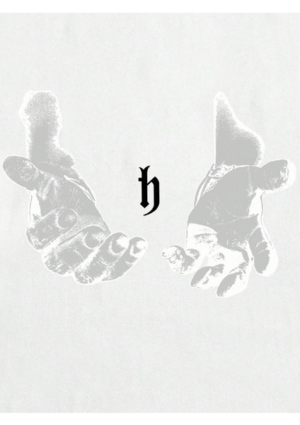 El Baskılı Erkek Oversize T-Shirt fiyatları