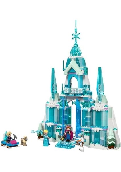 'nın Buz Sarayı 43244-6 Yaş ve Üstü Hayranı Kız ve Erkek Çocukları Için Saray ve & Anna Mini Bebek Figürleri Içeren Yapım Seti, Hediye Fikri (630 Parça)