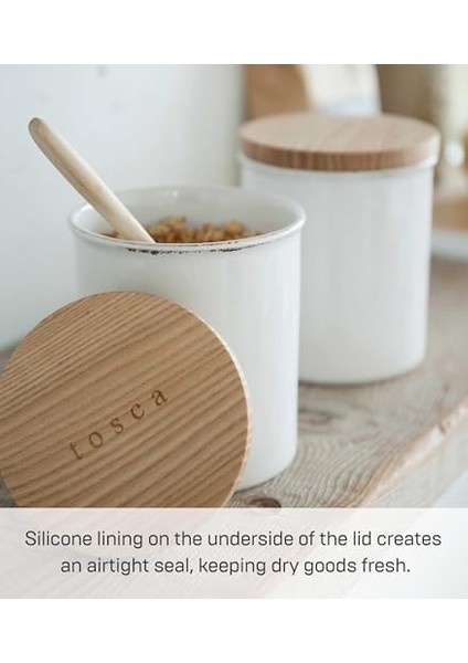 Anasayfa Tosca Seramik Kutu - Kuru Gıda Mutfak Saklama Kabı Düzenleyici modelleri