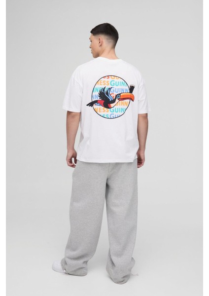Guınness Baskılı Oversize Erkek T-Shirt - Rahat ve Şık Tasarım modelleri