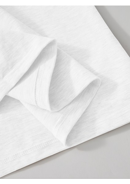 Erkek Kolsuz Oversize Güneş Sistemi Baskılı T-Shirt Rahat ve Şık Tasarım modelleri