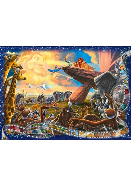 1000 Parçalı Puzzle Wd Aslan Kral modelleri