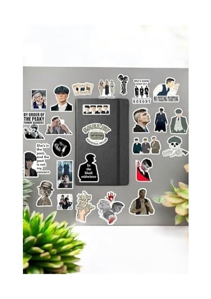 Peaky Blinders Thomas Paketi/bullet Journal Defter Çıkartma Ajanda Laptop Etiket, 8746874684654
