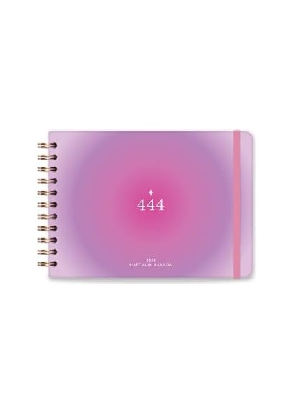 2026 Dikey Haftalık Ajanda - Yatay A5 Formda Spiralli Sert Kapak Haftalık Ajanda 21X15 cm fiyatları