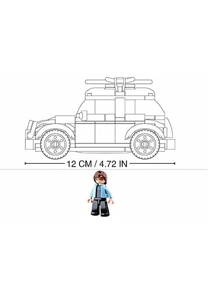 Model Bricks Vıntage Yapım Seti, 176 Parça modelleri