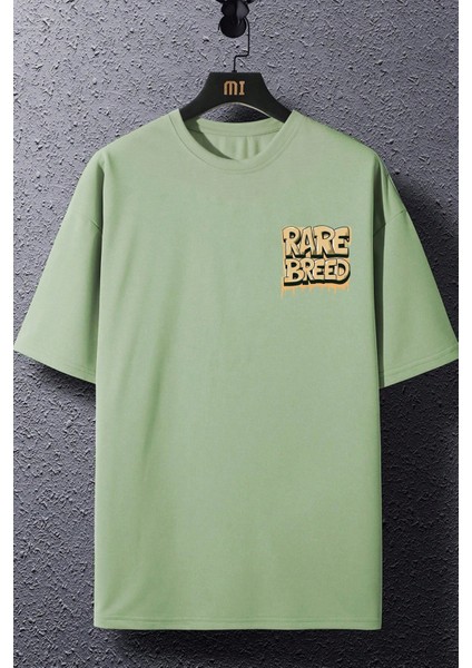 Rare Breed Sırt Baskı Detaylı Erkek Oversize T-Shirt fiyatları