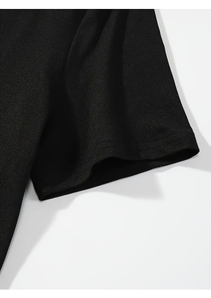 Kadın Oversize Cherry With Love Baskılı T-Shirt Rahat ve Şık Tasarım