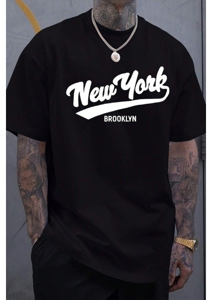 New York Brooklyn Unisex Oversize T-Shirt