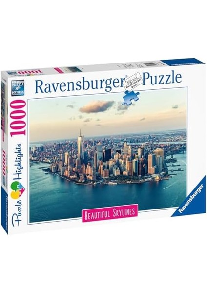 1000 Parça Beautiful Skylines-New York Puzzle modelleri